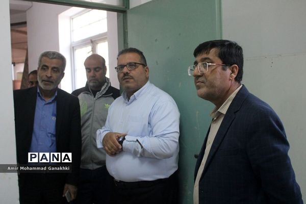 بازدید مسئولان آموزش و پرورش استان بوشهر از ساختمان جدید سازمان دانش‌آموزی استان