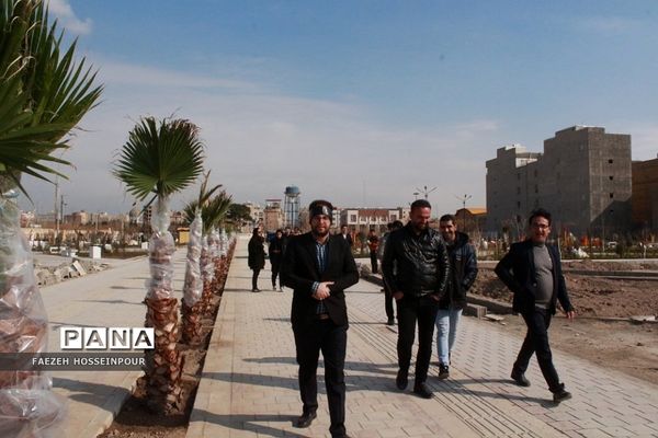 برگزاری تور خبری پروژه‌گردی به منظور روایت پیشرفت در بهارستان‌دو