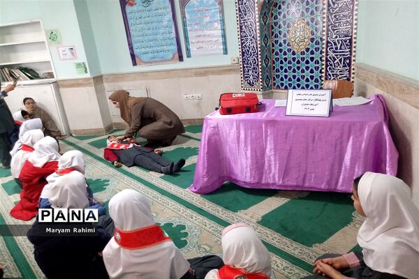 آموزش مهارتهای اوریگامی و امداد و نجات توسط مربیان سازمان دانش‌آموزی بجنورد
