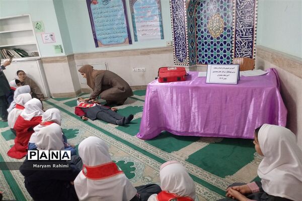 آموزش مهارتهای اوریگامی و امداد و نجات توسط مربیان سازمان دانش‌آموزی بجنورد