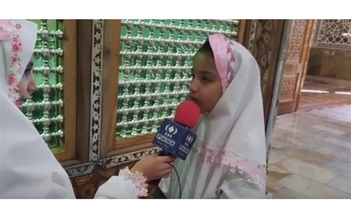 جشن تکلیف دانش‌آموزان در امامزاده شاهرضا/فیلم