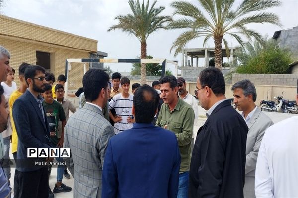 بازدید معاون تربیت بدنی و سلامت وزیر آموزش و پرورش از پارسیان