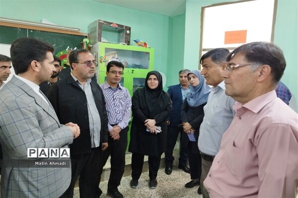 بازدید معاون تربیت بدنی و سلامت وزیر آموزش و پرورش از پارسیان