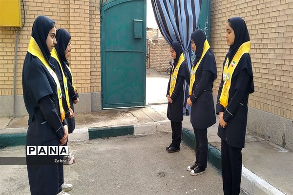 مراسم  زنگ انقلاب در مدارس جوادآباد