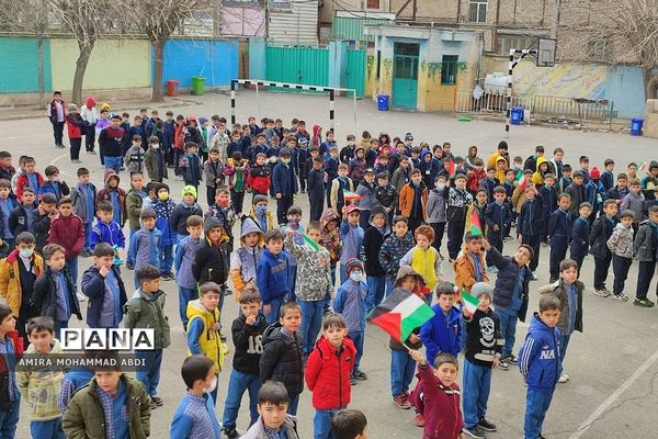 نواخته شدن زنگ انقلاب در مدارس منطقه کهریزک