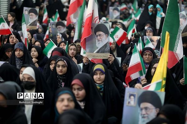 مراسم سالروز گرامیداشت  چهل‌وپنجمین دهه فجر انقلاب اسلامی