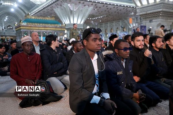 مراسم سالروز گرامیداشت  چهل‌وپنجمین دهه فجر انقلاب اسلامی