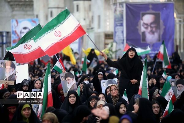 مراسم سالروز گرامیداشت  چهل‌وپنجمین دهه فجر انقلاب اسلامی