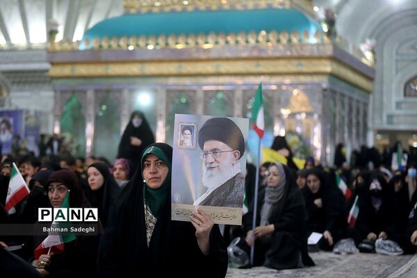 مراسم سالروز گرامیداشت  چهل‌وپنجمین دهه فجر انقلاب اسلامی