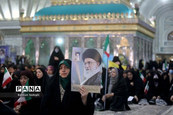 مراسم سالروز گرامیداشت  چهل‌وپنجمین دهه فجر انقلاب اسلامی