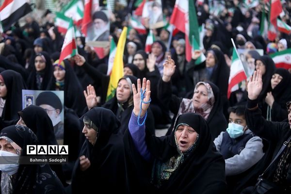 مراسم سالروز گرامیداشت  چهل‌وپنجمین دهه فجر انقلاب اسلامی