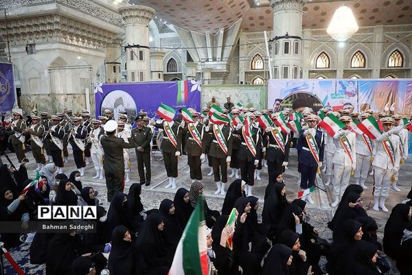 مراسم سالروز گرامیداشت  چهل‌وپنجمین دهه فجر انقلاب اسلامی