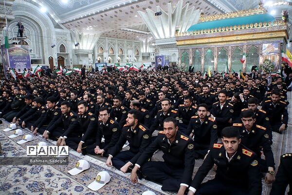 مراسم سالروز گرامیداشت  چهل‌وپنجمین دهه فجر انقلاب اسلامی