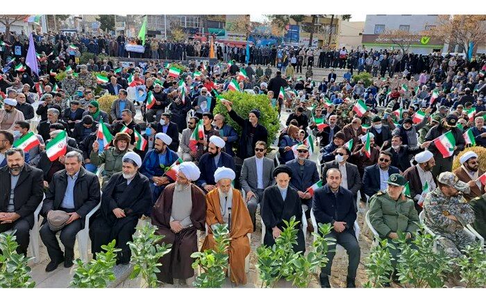 مراسم گرامیداشت ایام الله دهه فجر در خراسان جنوبی برگزار شد