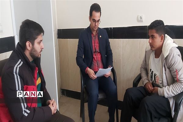 هم اندیشی مسئولان قرارگاه ۱۴صفر۲مدارس خلیل آباد با معاون پرورشی و تربیت بدنی