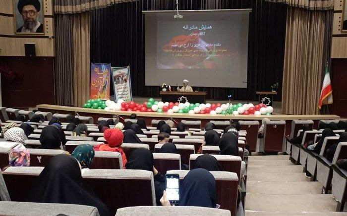 برگزاری همایش مادرانه در نیشابور/ فیلم