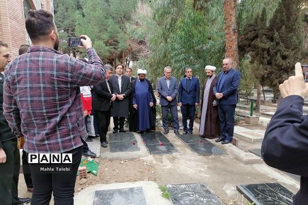 غبار روبی گلزار شهدا صباشهر