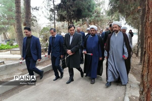 غبار روبی گلزار شهدا صباشهر