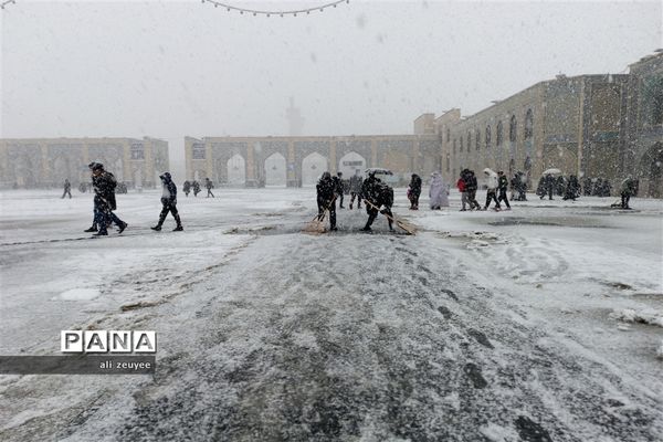 مشهد سفید پوش شد