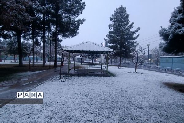 بارش برف زمستانی در فشافویه