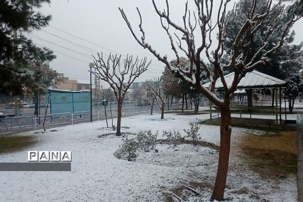 بارش برف زمستانی در فشافویه