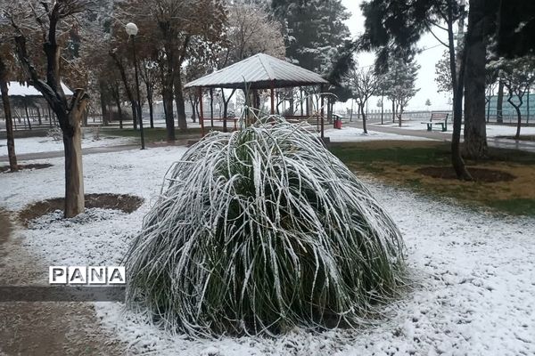 بارش برف زمستانی در فشافویه