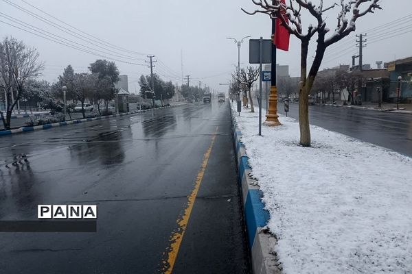 بارش برف زمستانی در فشافویه