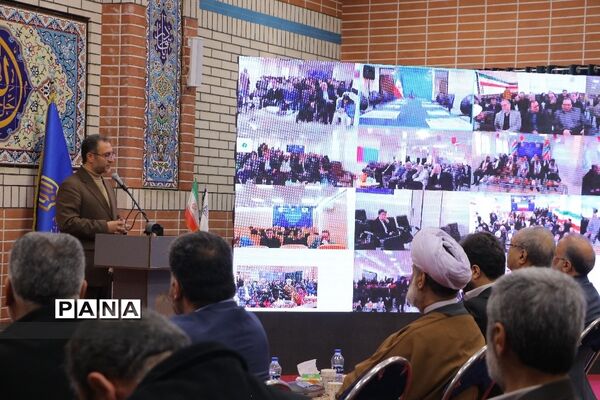 آیین بهره برداری همزمان ۹۵۰ فضای آموزشی و پرورشی در منطقه ۱۸ تهران