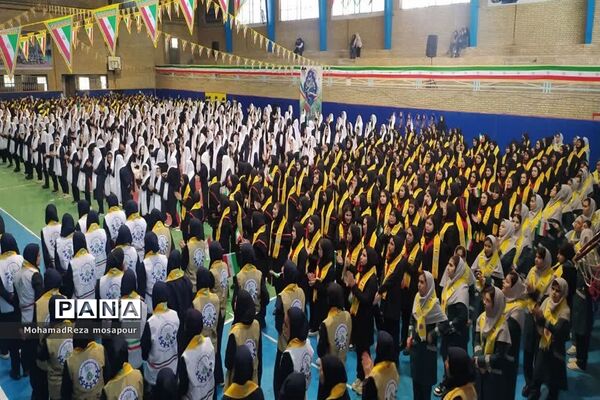 رزمایش استانی دوهزار نفره یاوران انقلاب در  شهرستان ملارد