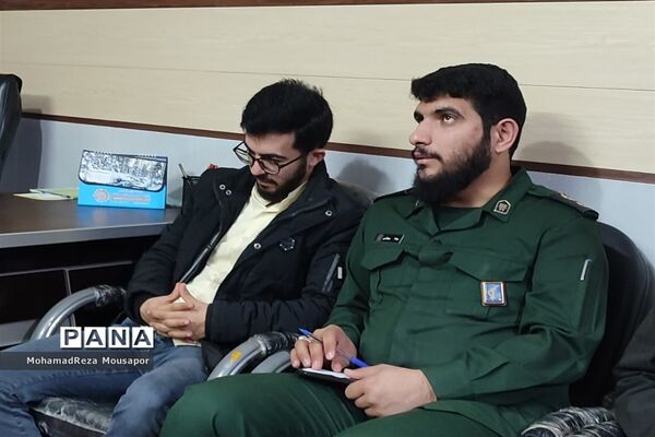 دیدار اعضای شورا، بسیج دانش‌آموزی و خبرنگاران پانا با امام جمعه صفادشت