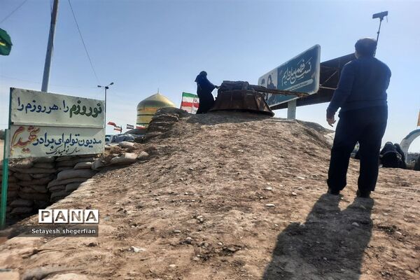 حضور دختران ناحیه ۶ مشهد در اردوی راهیان نور