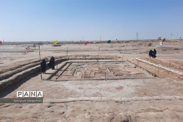 حضور دختران ناحیه ۶ مشهد در اردوی راهیان نور