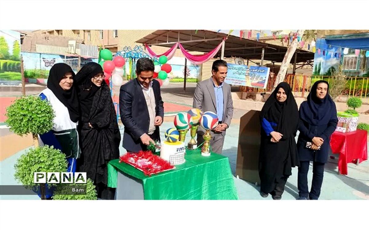 افتتاح و کلنگ‌زنی 6 طرح ورزشی در مدارس بم