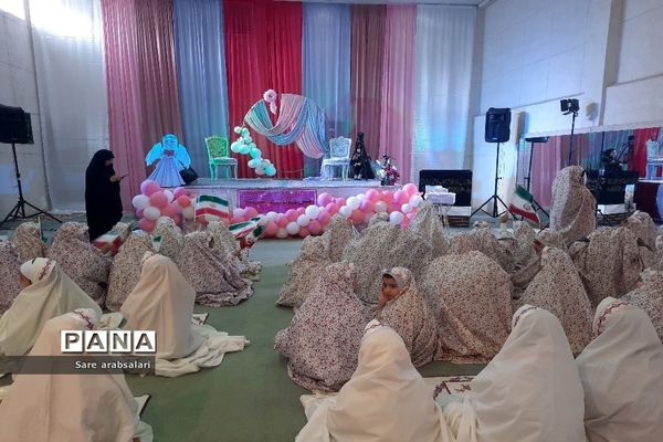 جشن عبادت و بندگی دانش‌آموزان دختر شهرستان پیشوا