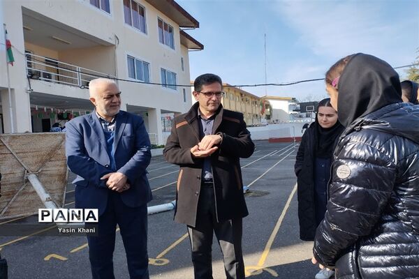 بازدید از مدارس شهرستان عباس آباد
