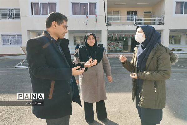 بازدید از مدارس شهرستان عباس آباد