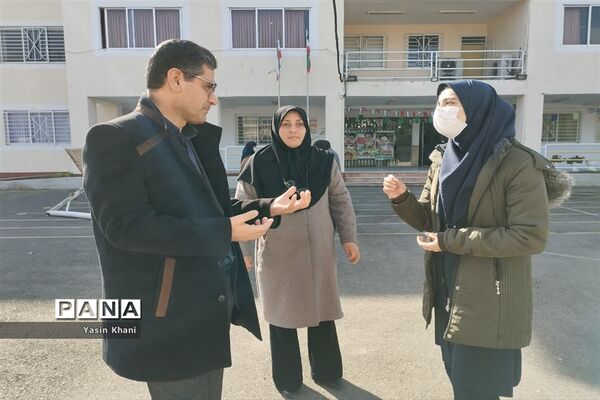 بازدید از مدارس شهرستان عباس آباد