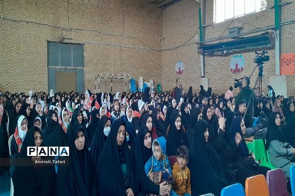 کاروان انقلاب در شهرستان بام و صفی آباد