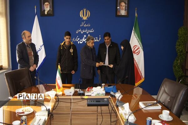 احکام دبیران قرارگاه 14 صفر 2 چناران صادر شد