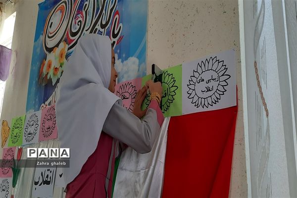 دانش‌آموزان بافقی پای‌کار انقلاب