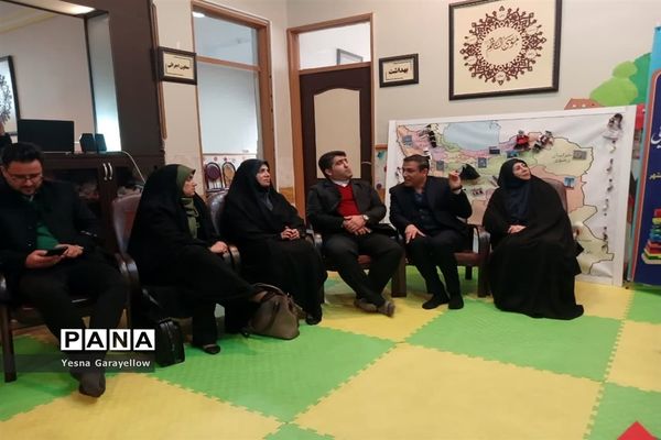 مراسم افتتاحیه اتاق بازی و یادگیری مدارس ابتدایی دراسلامشهر