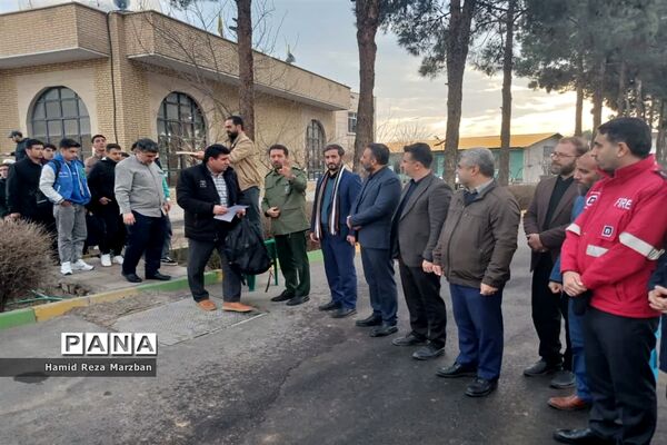 کاروان راهیان نوردانش‌آموزی پسران شهرستان اسلامشهر