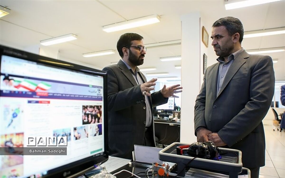 بازدید معاون وزیر و رئیس سازمان مدارس و مراکز غیردولتی کشور از خبرگزاری پانا