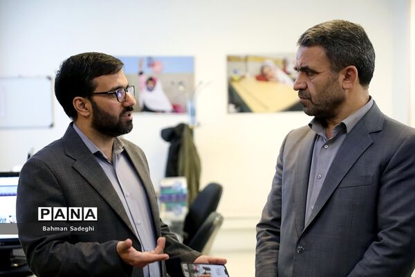 بازدید رئیس سازمان مدارس و مراکز غیردولتی از خبرگزاری پانا