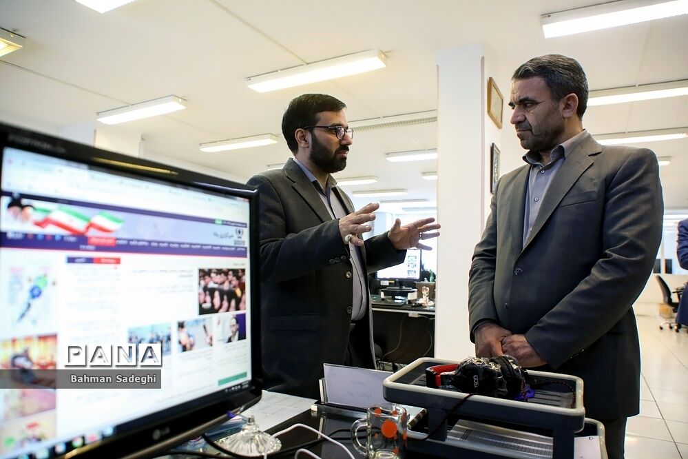 بازدید رئیس سازمان مدارس و مراکز غیردولتی از خبرگزاری پانا