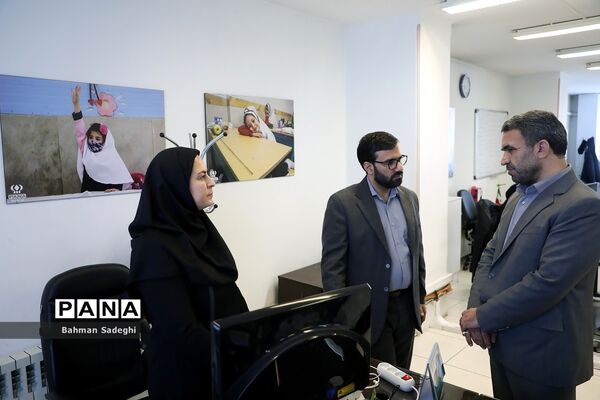 بازدید رئیس سازمان مدارس و مراکز غیردولتی از خبرگزاری پانا