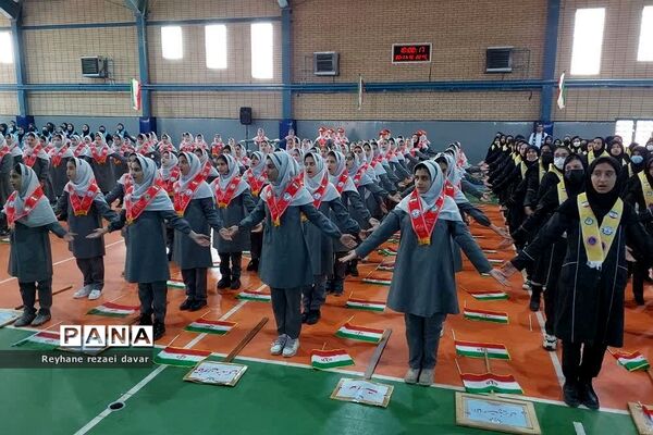 برگزاری مانور تشکیلاتی یاوران انقلابی در شهرستان شهریار