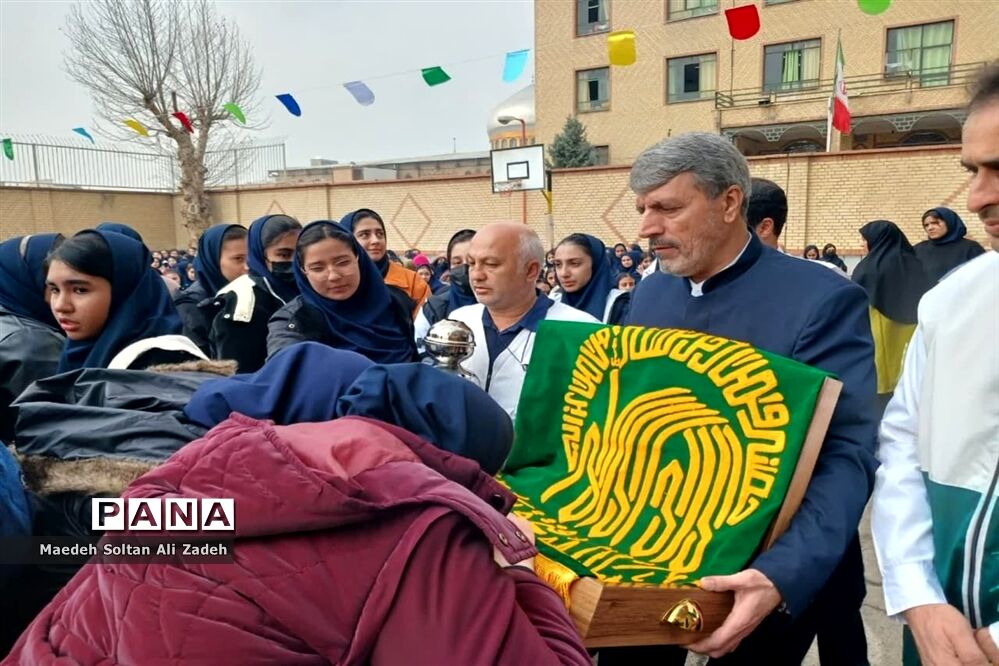 حضورخادمیاران رضوی درآموزشگاه ام‌البنین(س) اسلامشهر