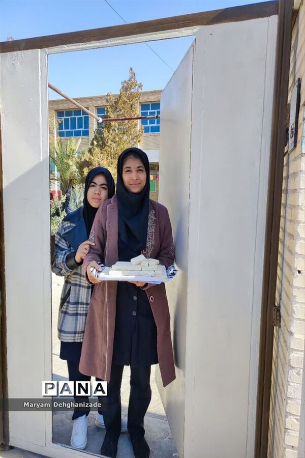 فعالیت‌های دبیرستان دخترانه محمودی شهرستان مهریز در دهه فجر