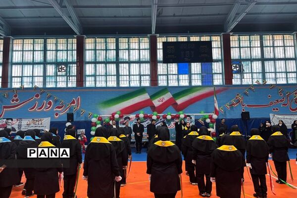 مانور یاوران انقلاب دانش‌آموزان شهرستان ورامین